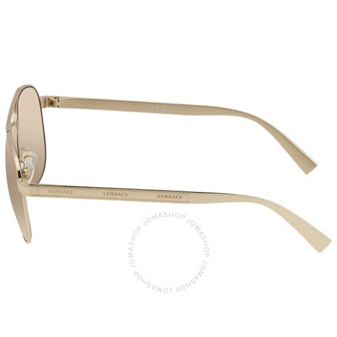 versace sunglasses ve2209|Versace VE2209 58 Brown Tampo Versace & Pale Gold .